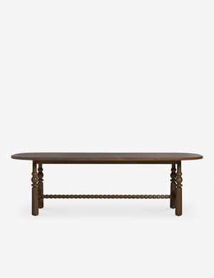 Open Box: Blume Oval Dining Table, Smoked Oak 98
