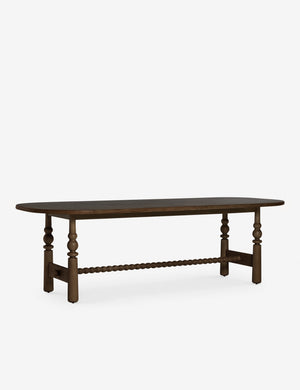 Open Box: Blume Oval Dining Table, Smoked Oak 98