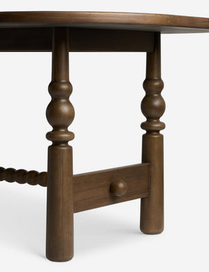 Open Box: Blume Oval Dining Table, Smoked Oak 98