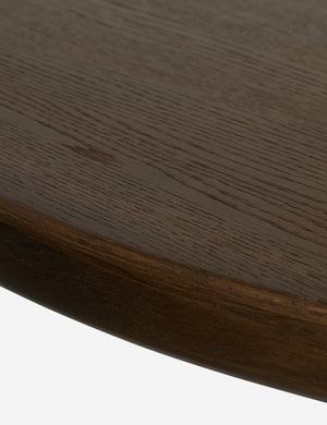 Open Box: Blume Oval Dining Table, Smoked Oak 98
