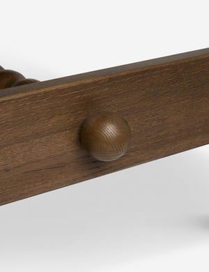 Open Box: Blume Oval Dining Table, Smoked Oak 98
