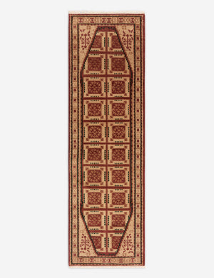 Braud Hand-Knotted Wool Rug Swatch, Brick