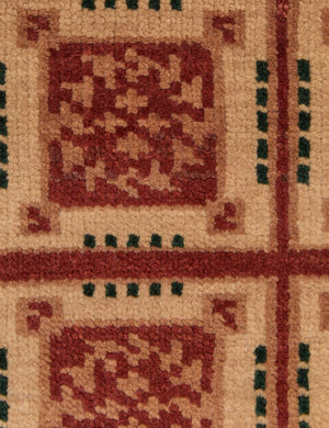 Braud Hand-Knotted Wool Rug Swatch, Brick