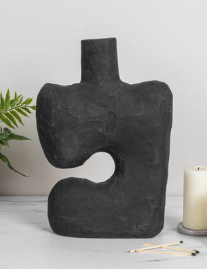 Sina Decorative Vase : Black
