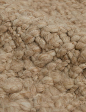Furin Handwoven Wool Rug Swatch  by DISC Interiors, Dune