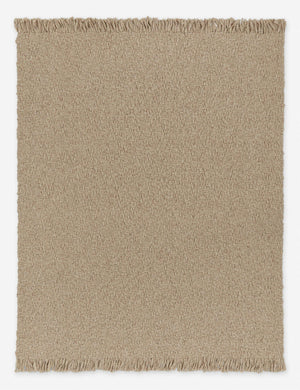 Furin Handwoven Wool Rug Swatch  by DISC Interiors, Dune