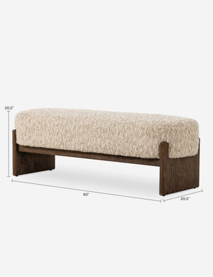 Jovi Bench : Cream / 60