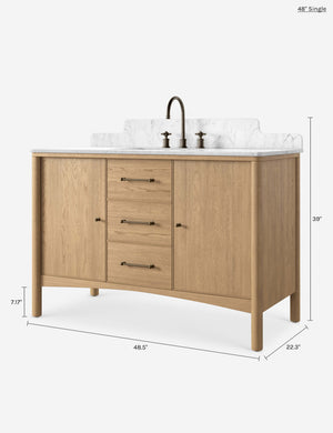Pennington Bath Vanity : Natural / 48