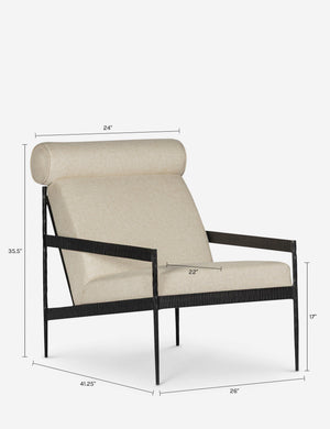 Ferra Accent Chair by Meno Home x Co.House Designs : Copper Velvet