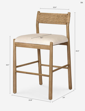 Brighton Bar And Counter Stool : Natural / Counter