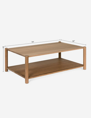 Baker Coffee Table : Natural Oak