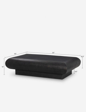 Fairall Outdoor Coffee Table : Bronze