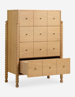 Open Box: Hawser Tall Dresser, Natural by Sarah Sherman Samuel