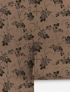 Heaton Burlap Wallpaper Swatch by Nathan Turner, Camel