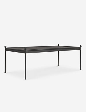 Open Box: Leni Outdoor Coffee Table, Black