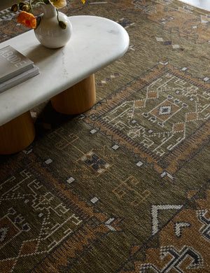 Tahj Hand-Knotted Wool Rug Swatch
