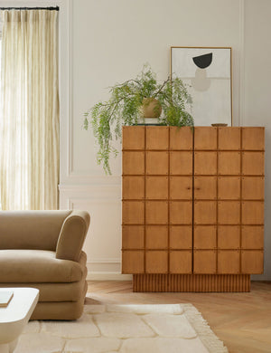Open Box: Lee Tall Dresser, Russet by Sarah Sherman Samuel