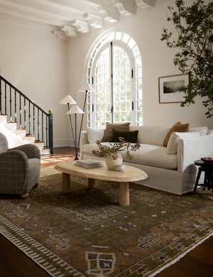 Tahj Hand-Knotted Wool Rug Swatch