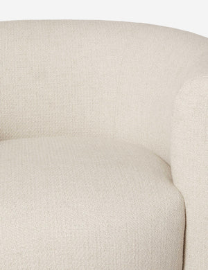 Open Box: Lowry Swivel Chair, Natural