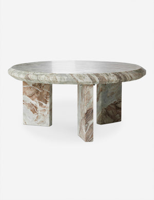 Open Box: Kapala Coffee Table, Taupe Marble Large