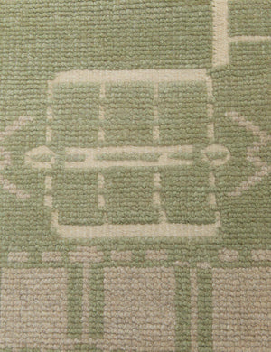Macario Hand-Knotted Wool Rug Swatch