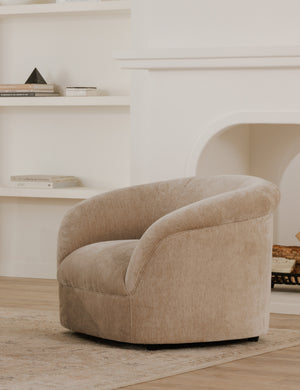 Open Box: McCartney Accent Chair, Taupe