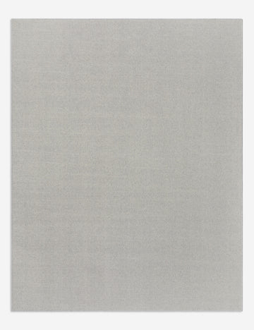 Custom Polina Flatweave Wool Rug, Cloud