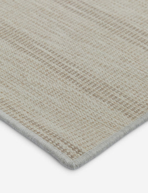 Custom Cheyenne Flatweave Wool Rug, Parchment