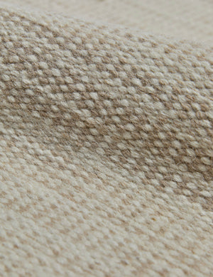 Custom Cheyenne Flatweave Wool Rug, Parchment