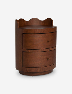 Open Box: Ripple Nightstand, Vintage Brown by Sarah Sherman Samuel
