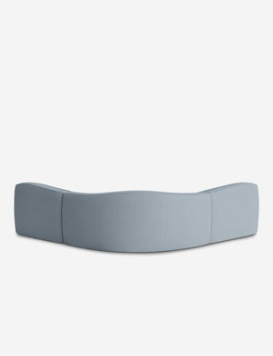 Open Box: Shaw Corner Sectional Sofa, Chambray Crypton Nomad