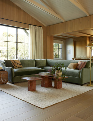 Berta Pillow by Bole Road Textiles : Sand