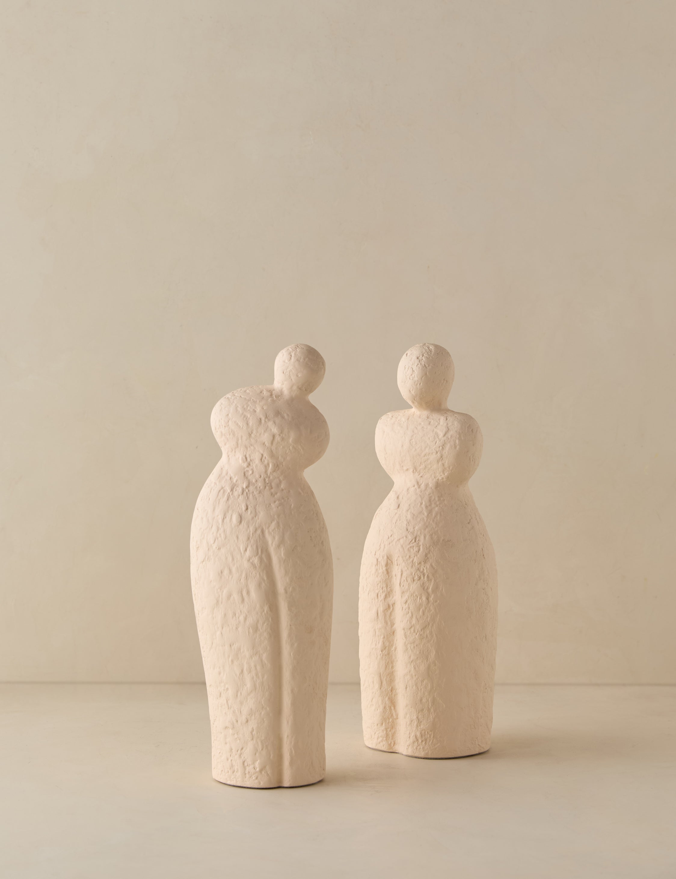 #style::set-of-2 | Selenia modern textural figurine sculpture set by Aimee Song