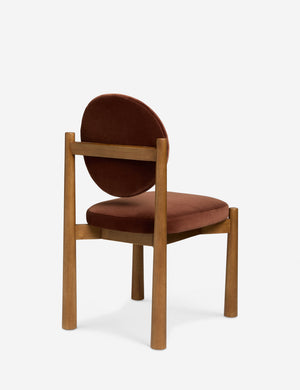 Open Box: Truett Dining Chair, Brandy Velvet