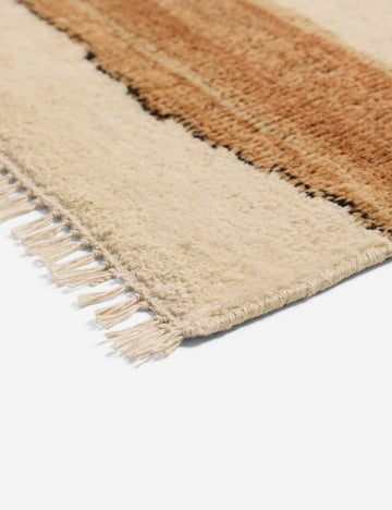 Varo Hand-Knotted Jute-Blend Rug Swatch, Natural