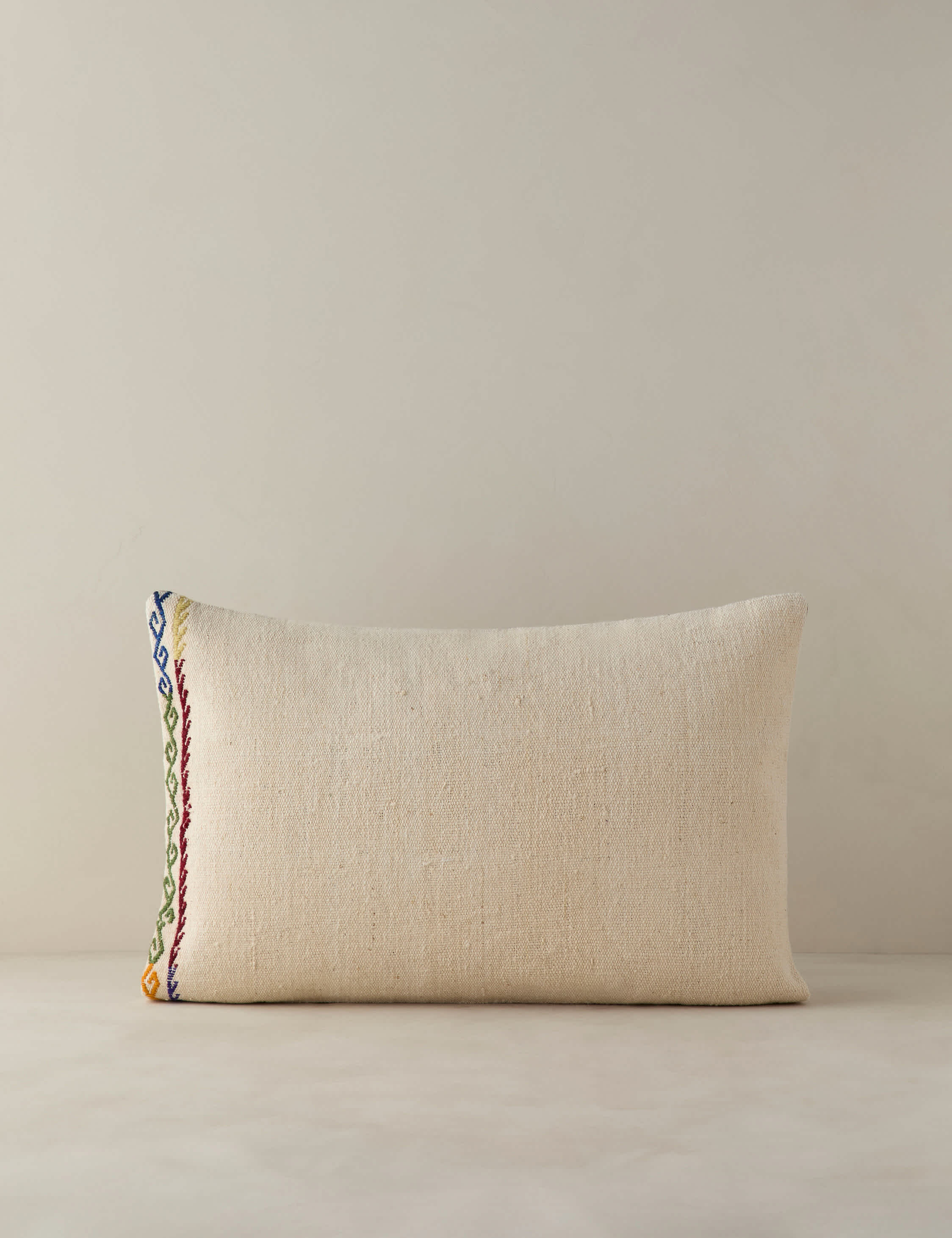 Vintage Lumbar Pillow No. 368, 16" x 24"