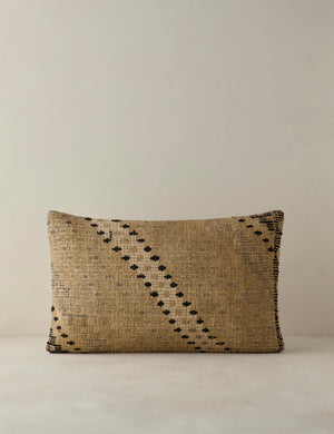 Vintage Lumbar Pillow No. 376, 16