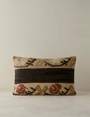 Vintage Lumbar Pillow No. 383, 16