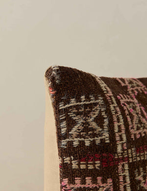 Vintage Lumbar Pillow No. 384, 16