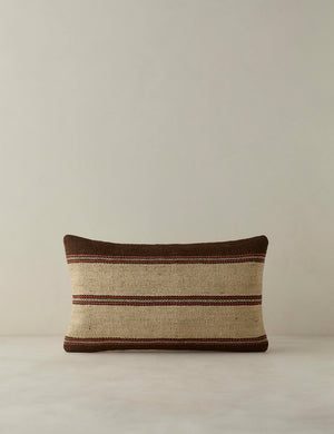 Vintage Lumbar Pillow No. 395, 12