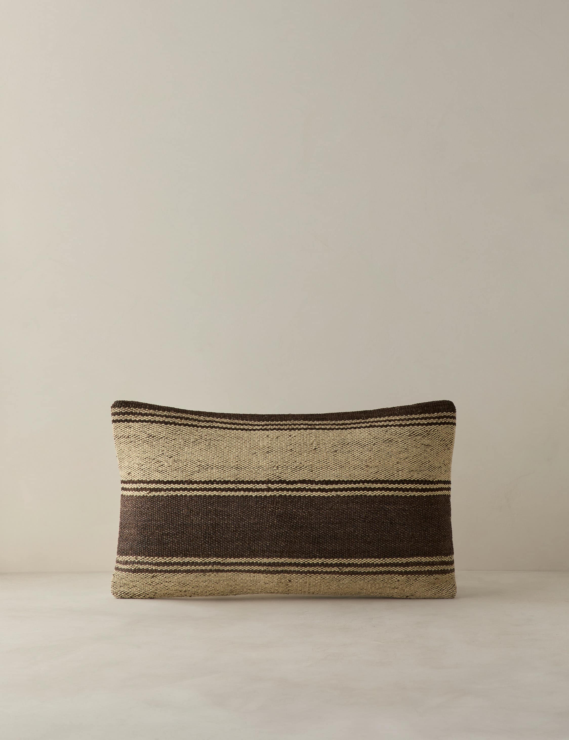 Vintage Lumbar Pillow No. 422, 12" x 20"