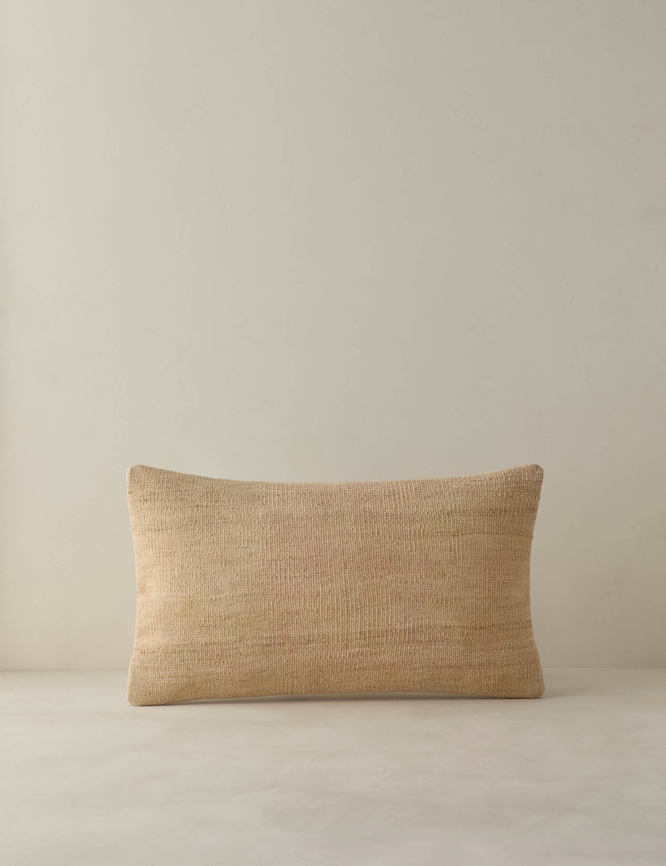 Vintage Lumbar Pillow No. 423, 12" x 20"