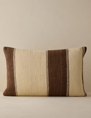 Vintage Lumbar Pillow No. 284, 16" x 24"