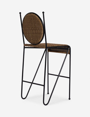 Open Box: Ziggy Outdoor Barstool, Natural by Sarah Sherman Samuel