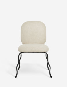 Open Box: May Dining Chair, Ivory by Eny Lee Parker
