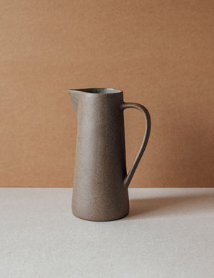 Tall classic watertight pitcher Jug by Al Centro Ceramica