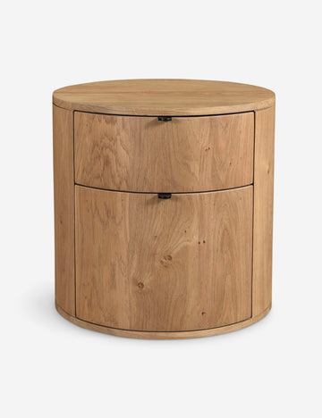 Open Box: Kono 2-Drawer Nightstand, Natural