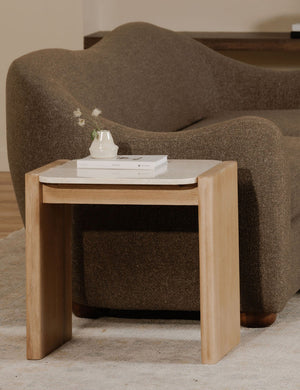 Open Box: Lindahl Side Table, Natural
