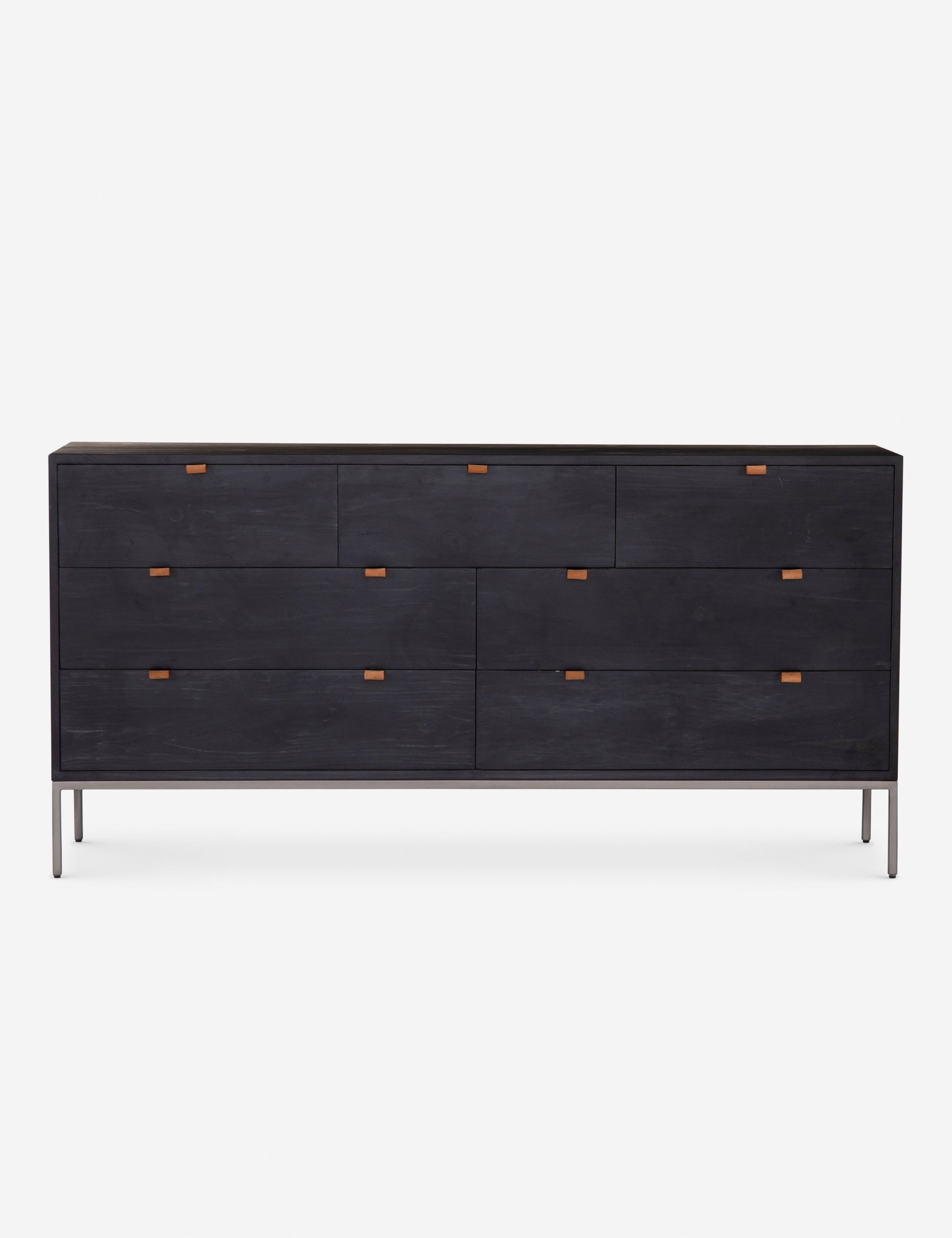 Open Box: Rosamonde 7-Drawer Dresser, Black