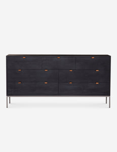 Open Box: Rosamonde 7-Drawer Dresser, Black